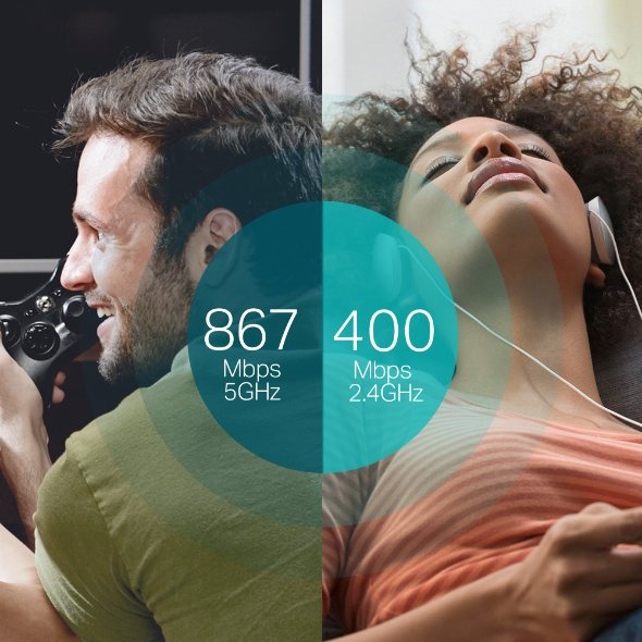 PLACA RED TPLINK USB 3.0 ARCHER T4U AC1300 DUAL - Imagen 2